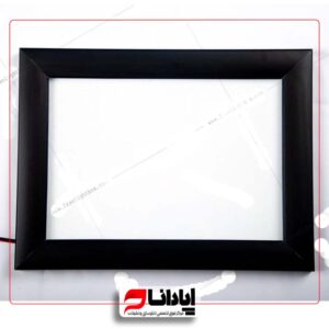 تابلو لایت باکس اسنپ فریم لبه مشکی